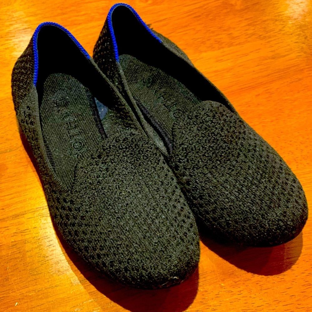 Rothy’s Black Loafers Women’s Size 8
